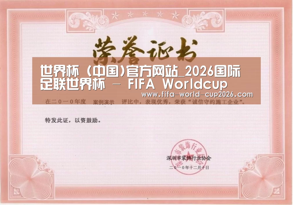 荣誉证书二
